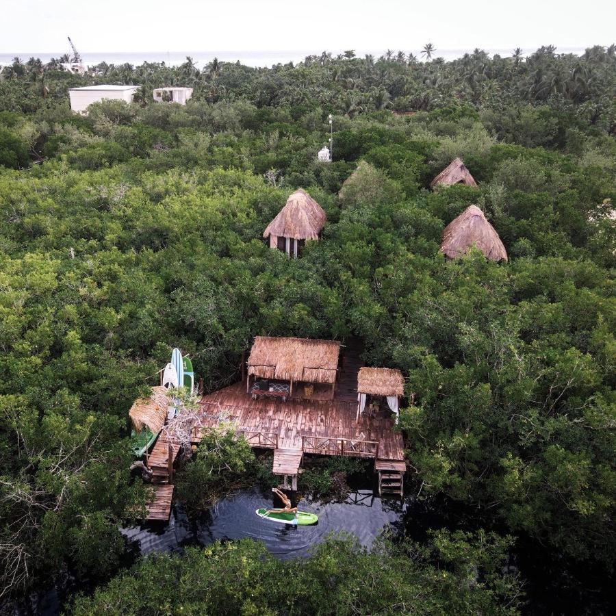 Manglex Eco Hotel Тулум Экстерьер фото
