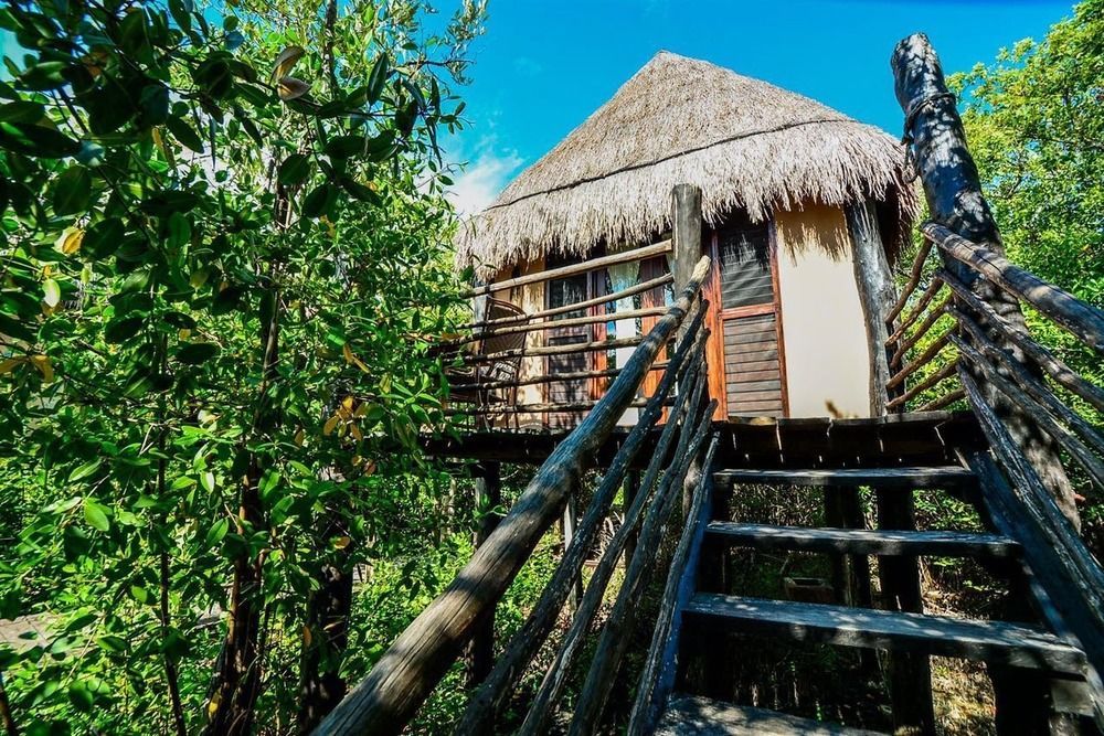 Manglex Eco Hotel Тулум Экстерьер фото